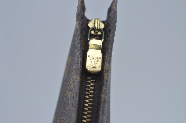 Authentic Louis Vuitton Monogram Pouch For Bucket PM LV Junk L0348