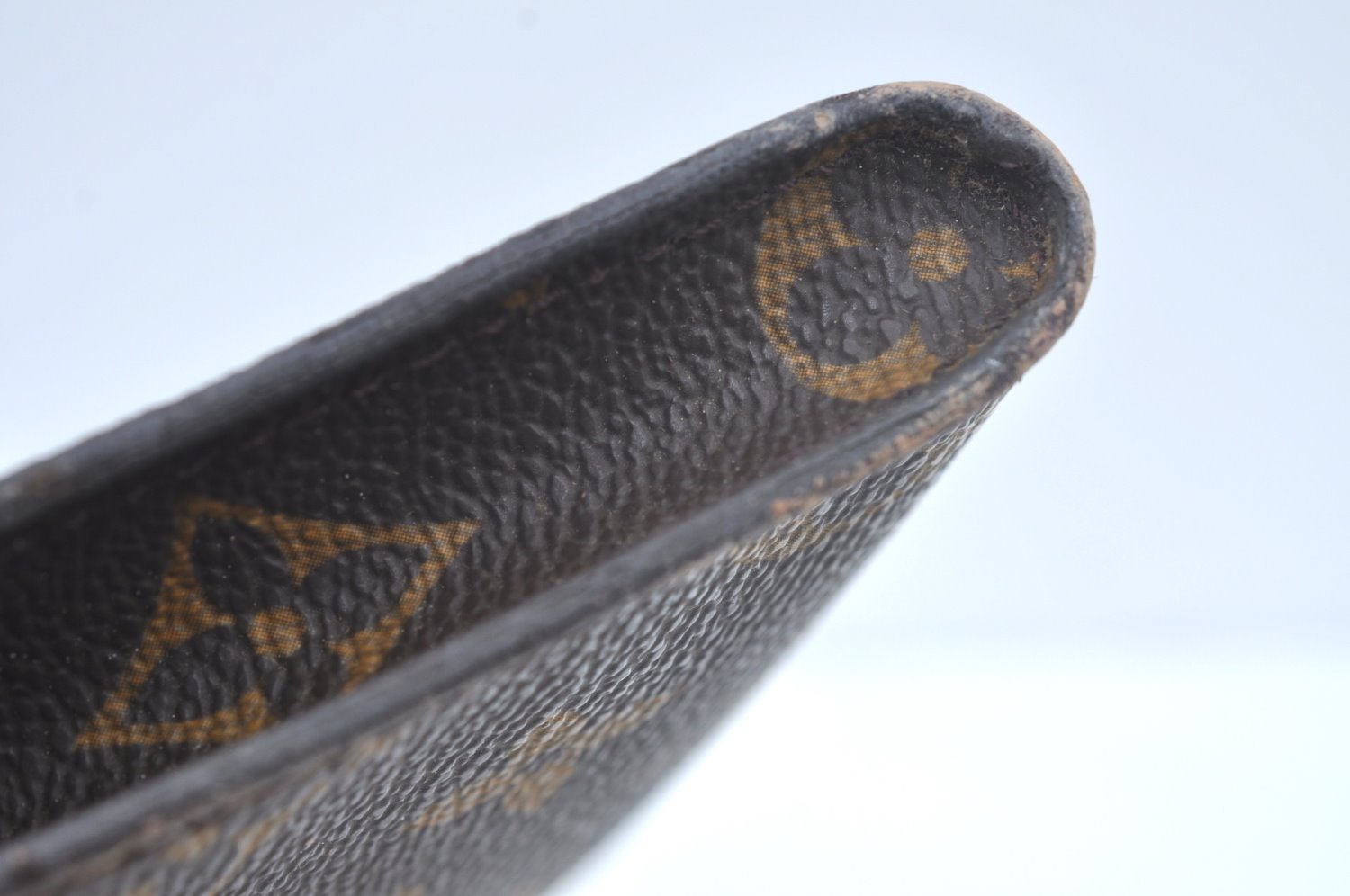 Authentic Louis Vuitton Monogram Pouch For Bucket PM LV Junk L0348