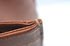 Authentic GUCCI Bamboo Hand Bag Leather Brown Junk L0350