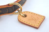 Authentic Louis Vuitton Monogram Collar Baxter MM Dog Collar M58071 LV L0356