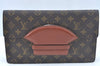 Authentic Louis Vuitton Monogram Chaillot Clutch Bag M51788 LV L0360
