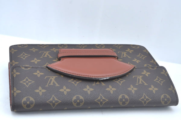 Authentic Louis Vuitton Monogram Chaillot Clutch Bag M51788 LV L0360
