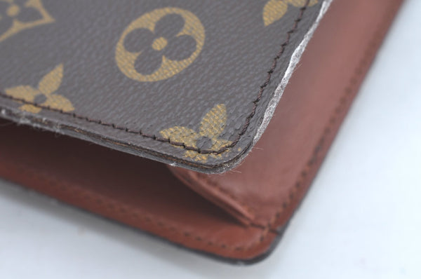 Authentic Louis Vuitton Monogram Chaillot Clutch Bag M51788 LV L0360