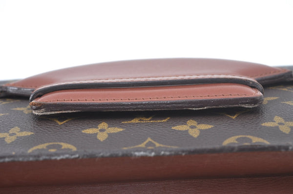 Authentic Louis Vuitton Monogram Chaillot Clutch Bag M51788 LV L0360