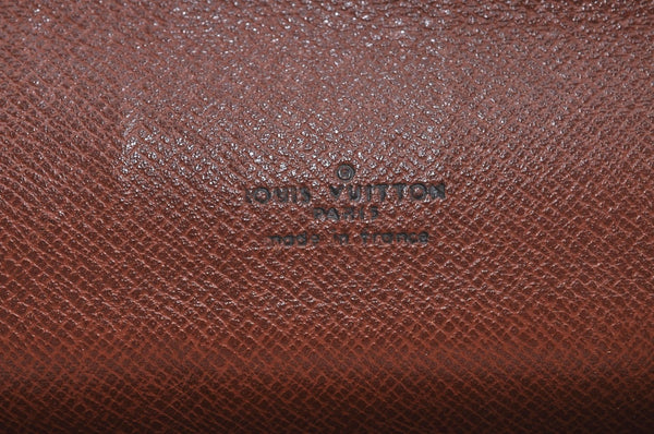 Authentic Louis Vuitton Monogram Chaillot Clutch Bag M51788 LV L0360