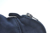 Authentic HERMES Bolide Pouch MiniMini Purse Canvas Leather Navy L0363