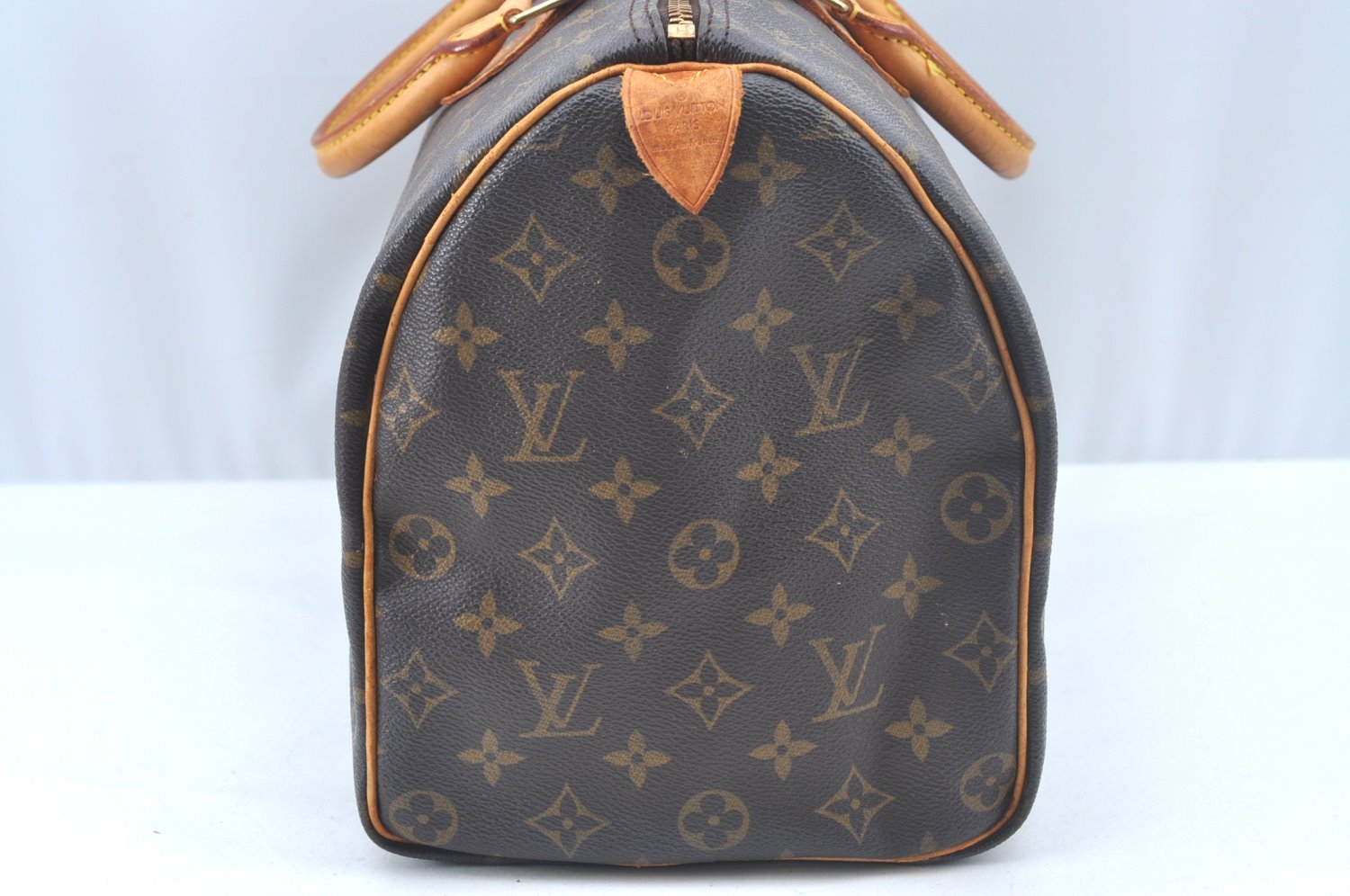 Authentic Louis Vuitton Monogram Speedy 35 Hand Boston Bag M41524 LV L0365