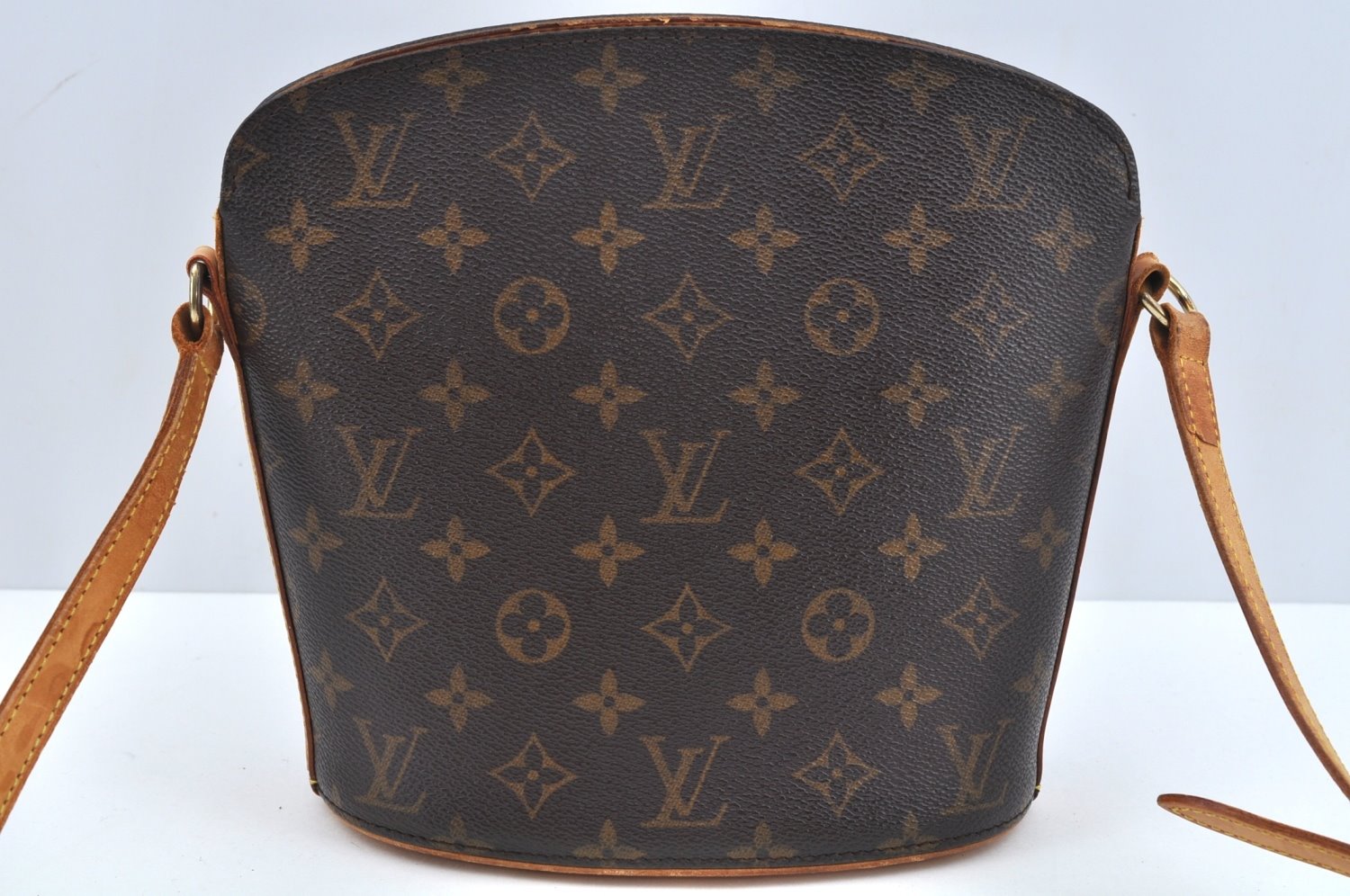 Authentic Louis Vuitton Monogram Drouot Shoulder Cross Body Bag M51290 LV L0367