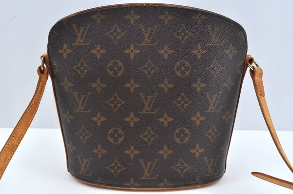 Authentic Louis Vuitton Monogram Drouot Shoulder Cross Body Bag M51290 LV L0367