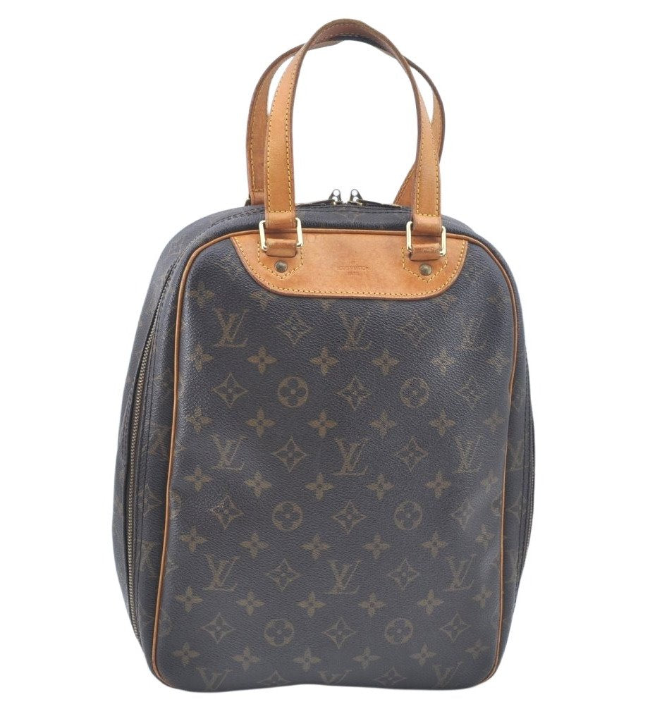 Authentic Louis Vuitton Monogram Excursion Hand Bag M41450 LV L0368