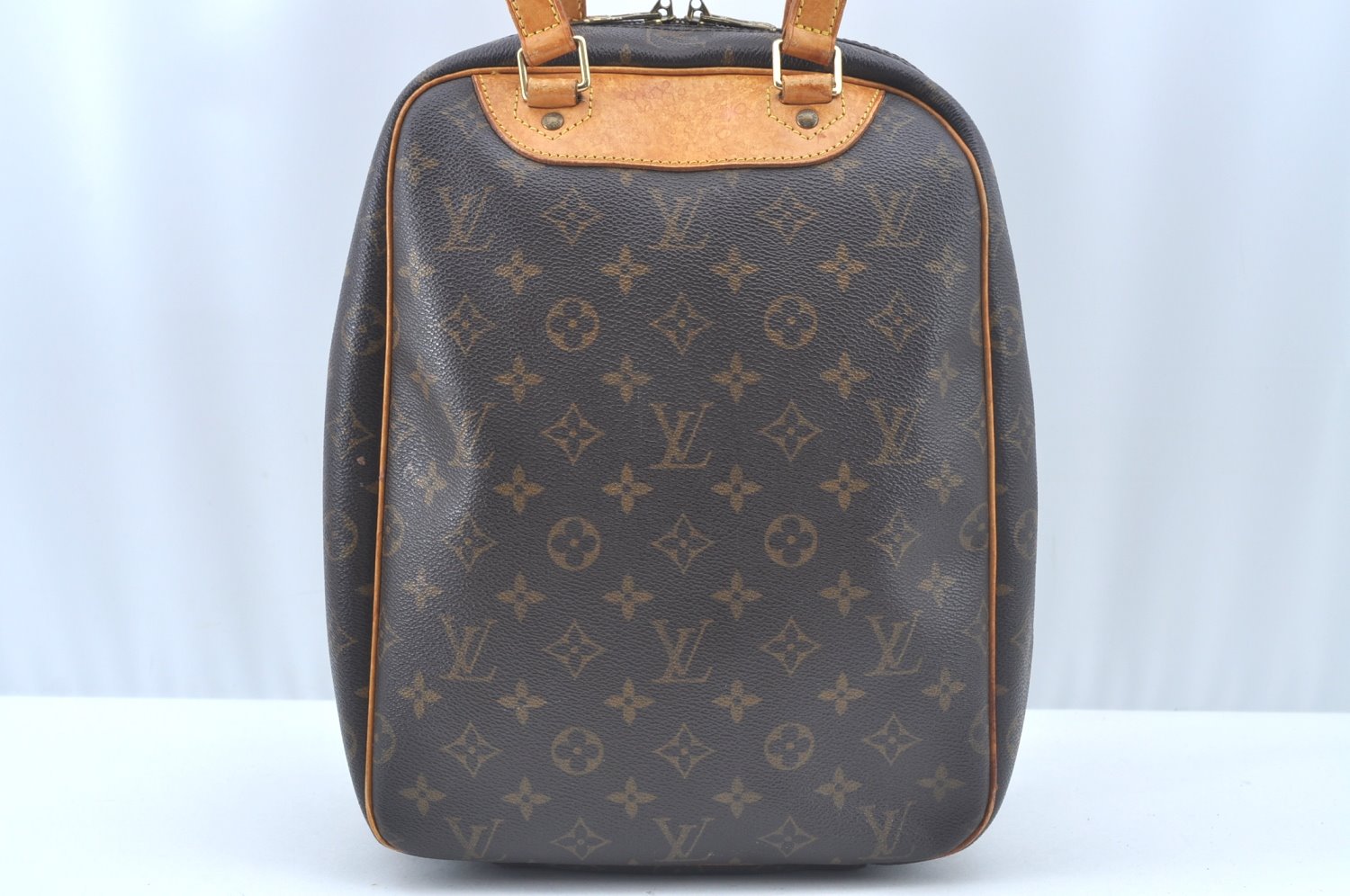 Authentic Louis Vuitton Monogram Excursion Hand Bag M41450 LV L0368