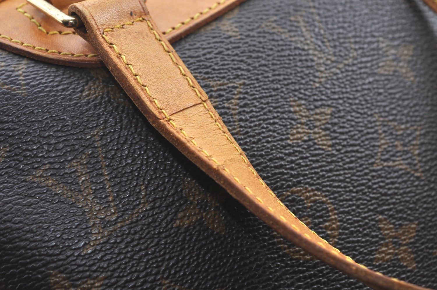 Authentic Louis Vuitton Monogram Excursion Hand Bag M41450 LV L0368