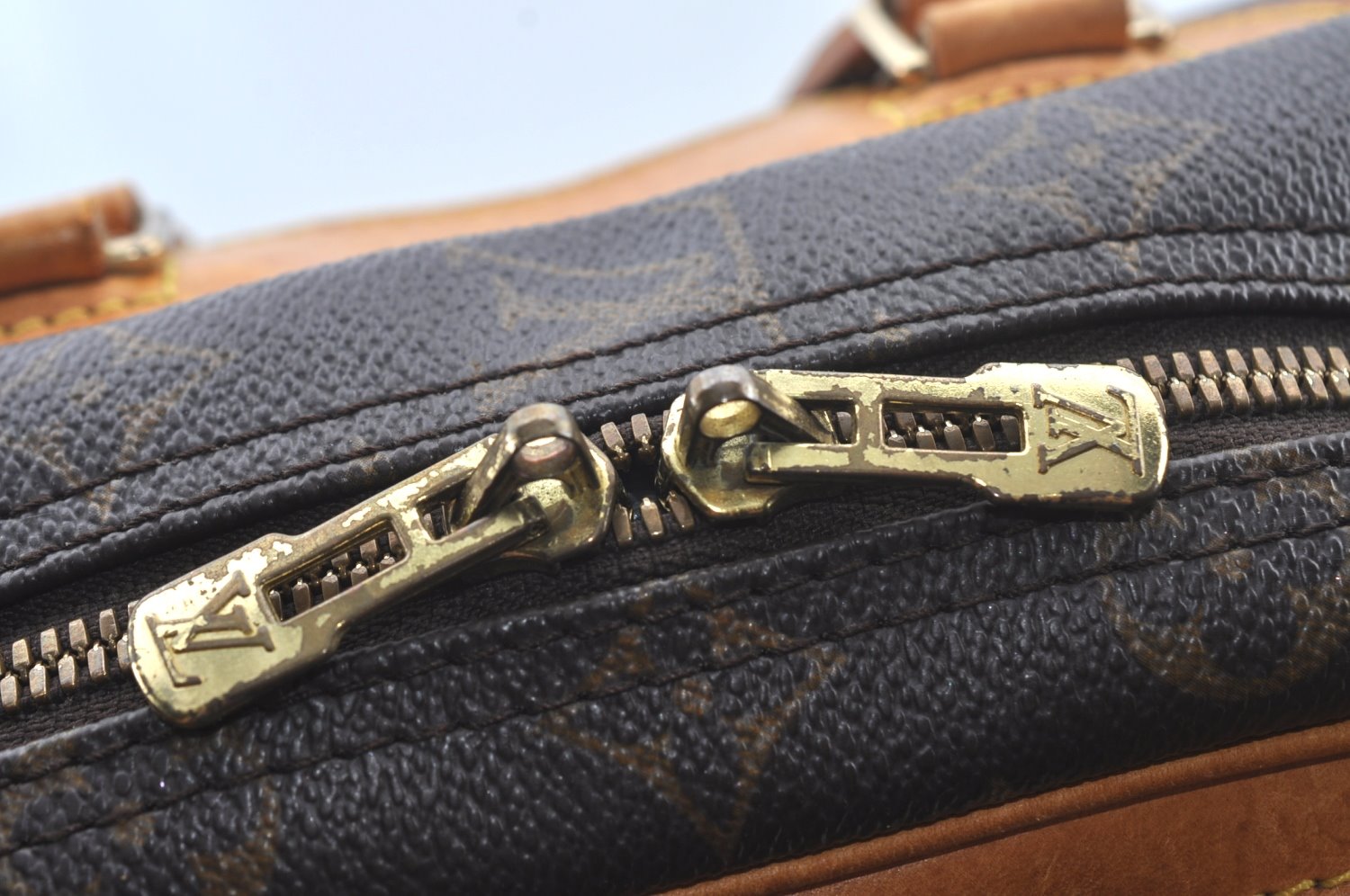 Authentic Louis Vuitton Monogram Excursion Hand Bag M41450 LV L0368