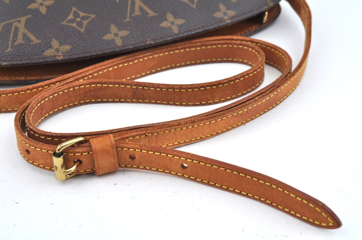 Authentic Louis Vuitton Monogram Drouot Shoulder Cross Body Bag M51290 LV L0369