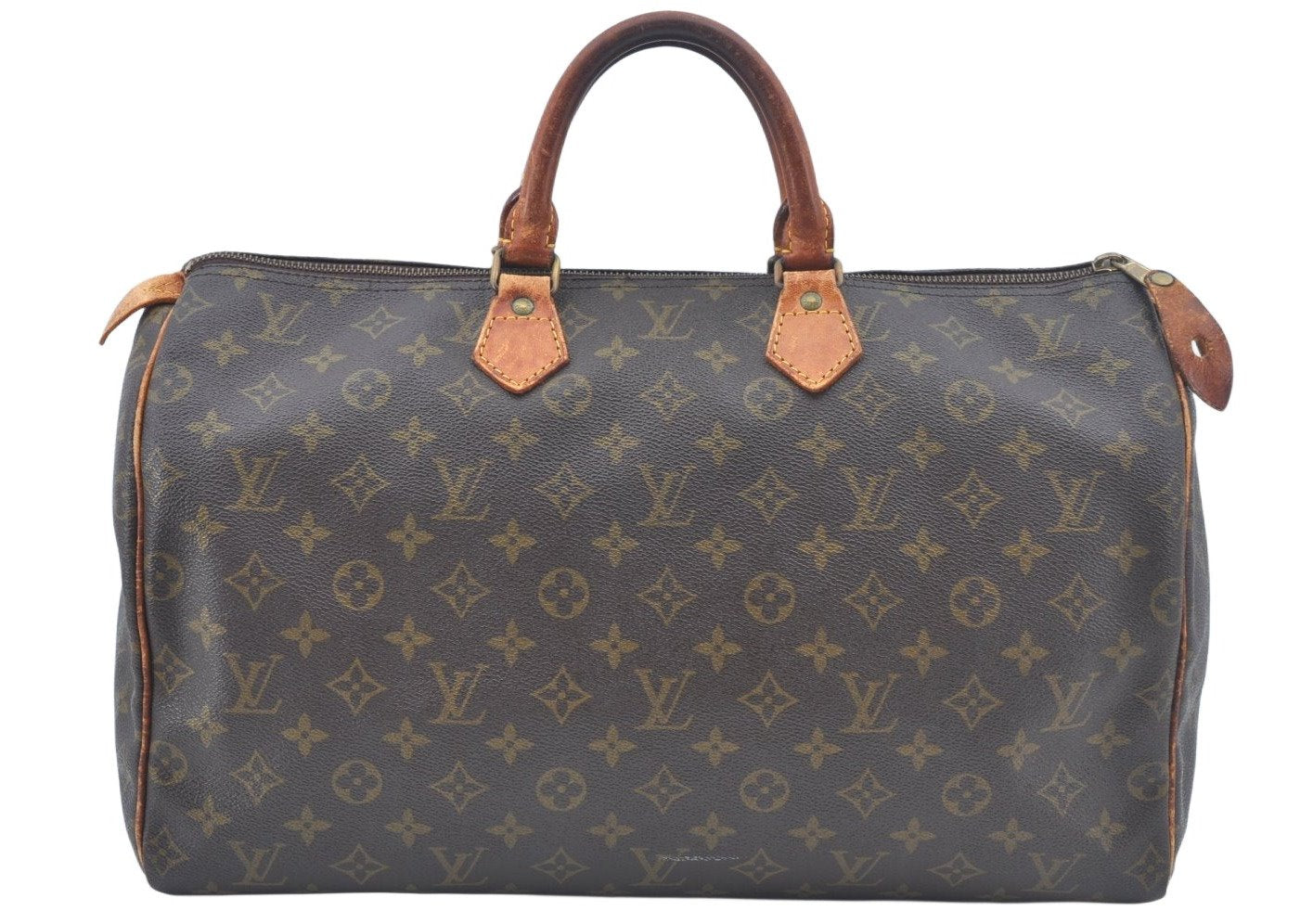 Authentic Louis Vuitton Monogram Speedy 40 Hand Boston Bag Old Model LV L0370