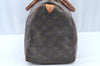 Authentic Louis Vuitton Monogram Speedy 40 Hand Boston Bag Old Model LV L0370