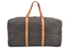 Authentic Louis Vuitton Monogram Sac Souple55 Hand Boston Bag M41622 LV L0372