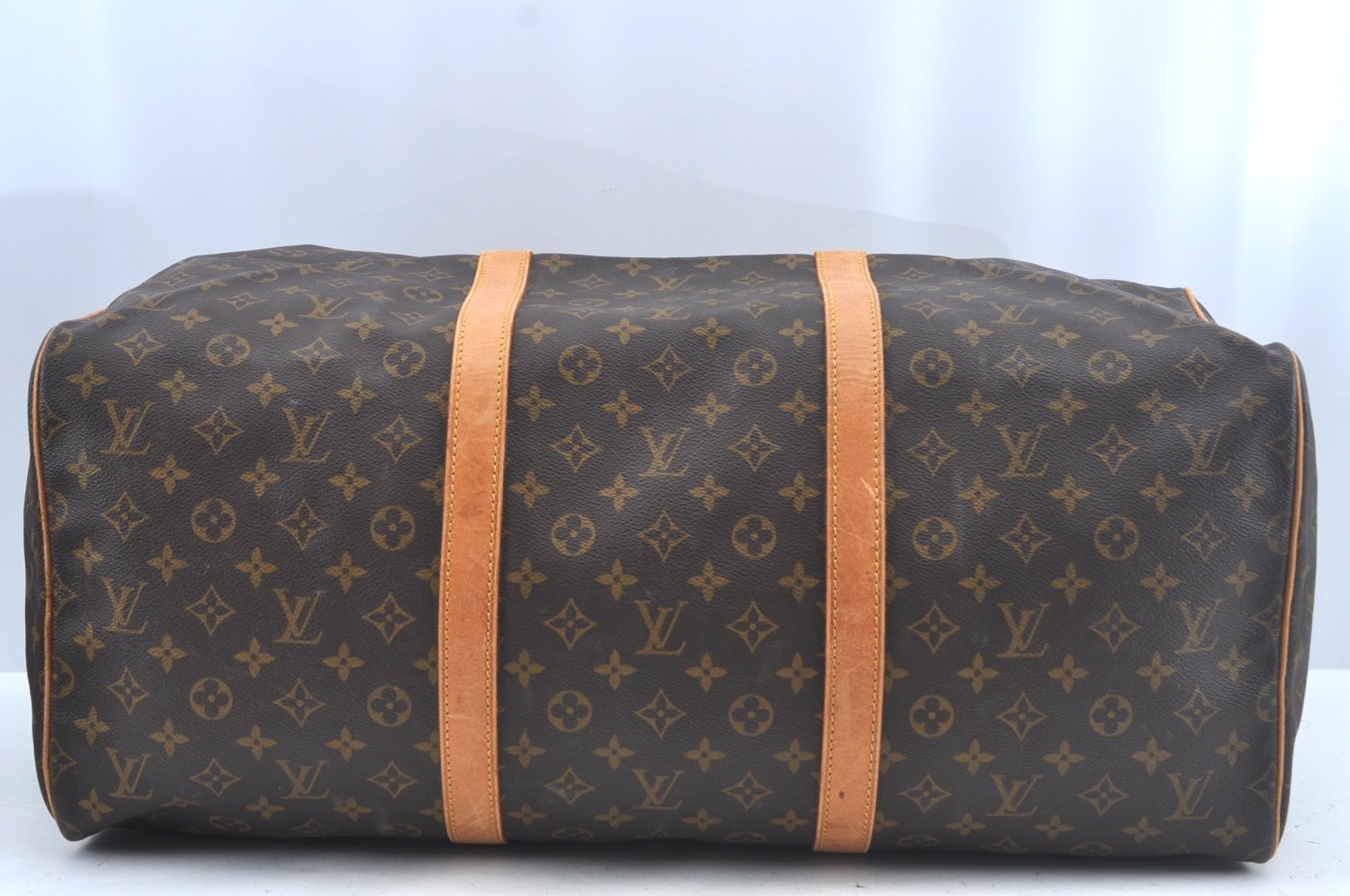 Authentic Louis Vuitton Monogram Sac Souple55 Hand Boston Bag M41622 LV L0372