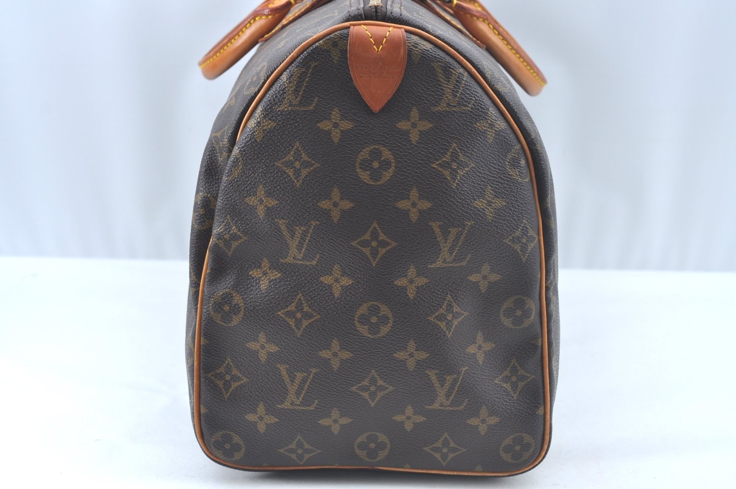 Authentic Louis Vuitton Monogram Speedy 40 Hand Boston Bag M41522 LV L0373