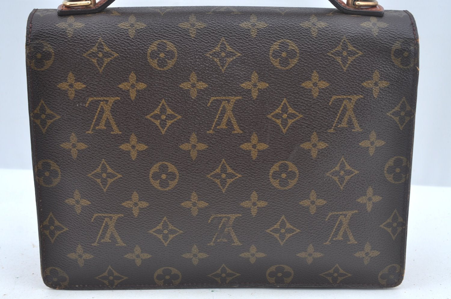 Auth Louis Vuitton Monogram Monceau 2Way Shoulder Hand Bag M51187 LV Junk L0375