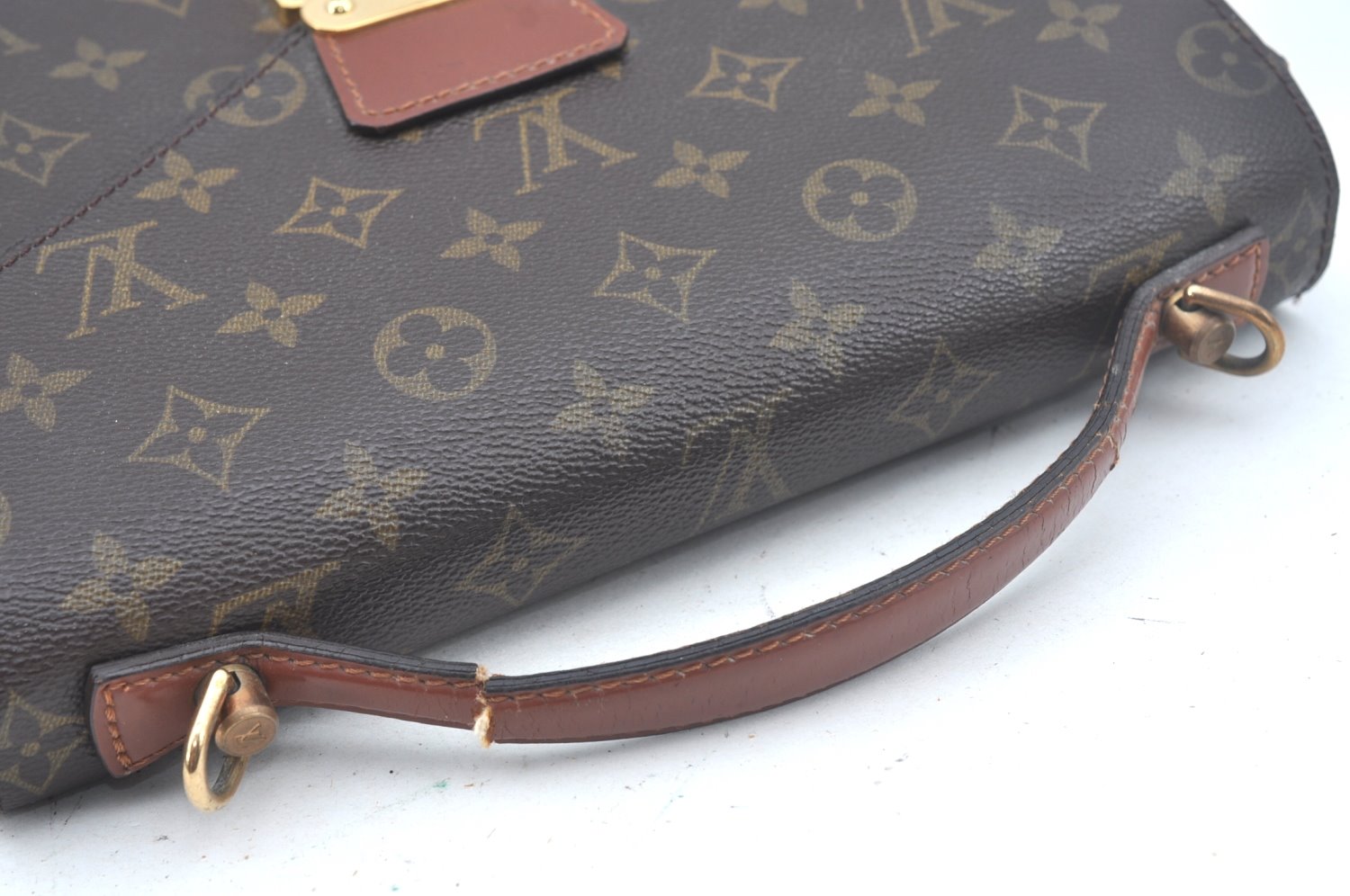 Auth Louis Vuitton Monogram Monceau 2Way Shoulder Hand Bag M51187 LV Junk L0375