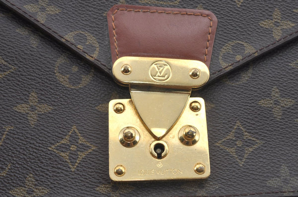 Auth Louis Vuitton Monogram Monceau 2Way Shoulder Hand Bag M51187 LV Junk L0375