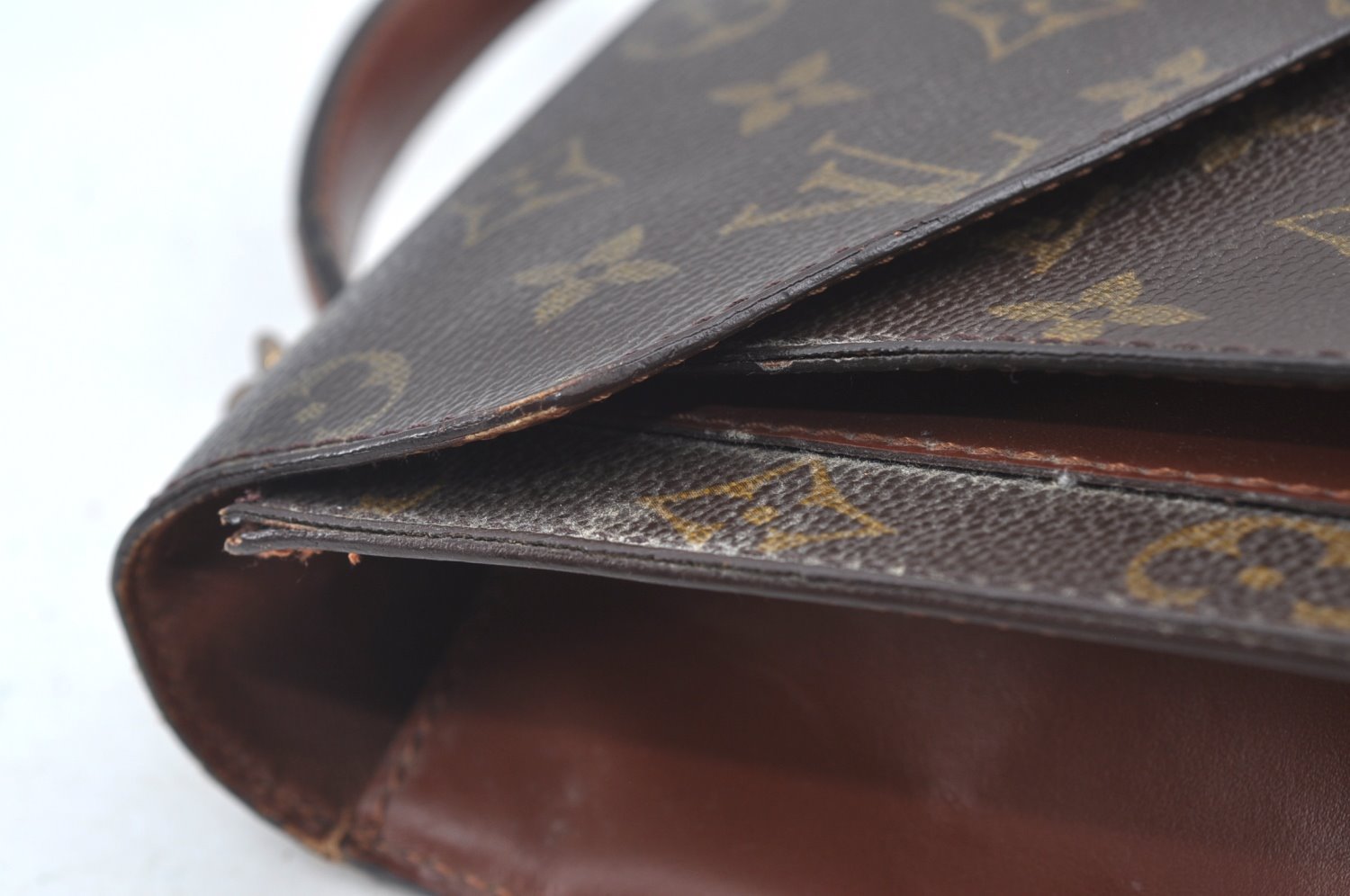 Auth Louis Vuitton Monogram Monceau 2Way Shoulder Hand Bag M51187 LV Junk L0375