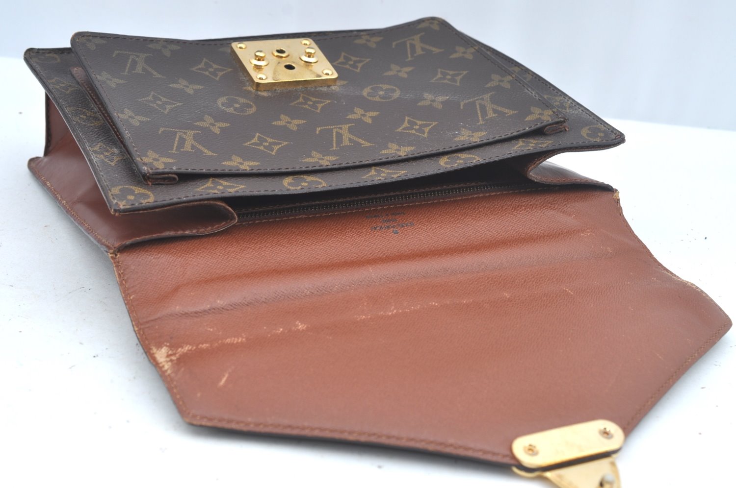 Auth Louis Vuitton Monogram Monceau 2Way Shoulder Hand Bag M51187 LV Junk L0375