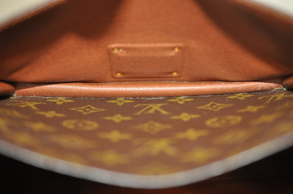 Auth Louis Vuitton Monogram Monceau 2Way Shoulder Hand Bag M51187 LV Junk L0375