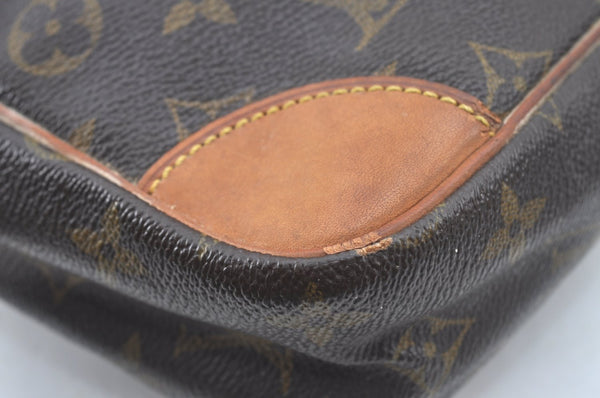 Authentic Louis Vuitton Monogram Compiegne 28 Clutch Hand Bag M51845 LV L0376