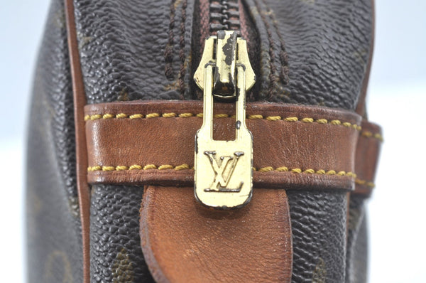 Authentic Louis Vuitton Monogram Compiegne 28 Clutch Hand Bag M51845 LV L0376