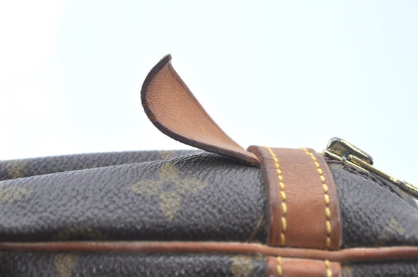 Authentic Louis Vuitton Monogram Compiegne 28 Clutch Hand Bag M51845 LV L0376