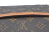 Authentic Louis Vuitton Monogram Compiegne 28 Clutch Hand Bag M51845 LV L0376