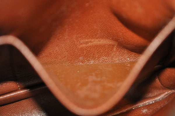 Authentic Louis Vuitton Monogram Compiegne 28 Clutch Hand Bag M51845 LV L0376