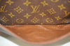Authentic Louis Vuitton Monogram Compiegne 28 Clutch Hand Bag M51845 LV L0376