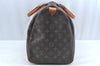 Authentic Louis Vuitton Monogram Keepall 45 Travel Boston Bag M41428 Junk L0377