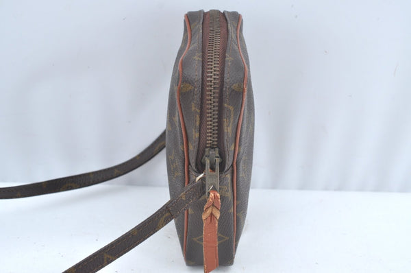 Auth Louis Vuitton Monogram Mini Poche Danube Shoulder Cross Bag Old Model L0378