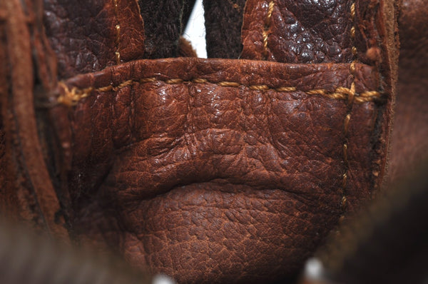 Auth Louis Vuitton Monogram Mini Poche Danube Shoulder Cross Bag Old Model L0378