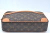 Authentic Louis Vuitton Monogram Compiegne 28 Clutch Hand Bag M51845 LV L0379