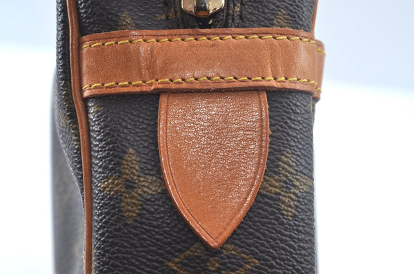 Authentic Louis Vuitton Monogram Compiegne 28 Clutch Hand Bag M51845 LV L0379