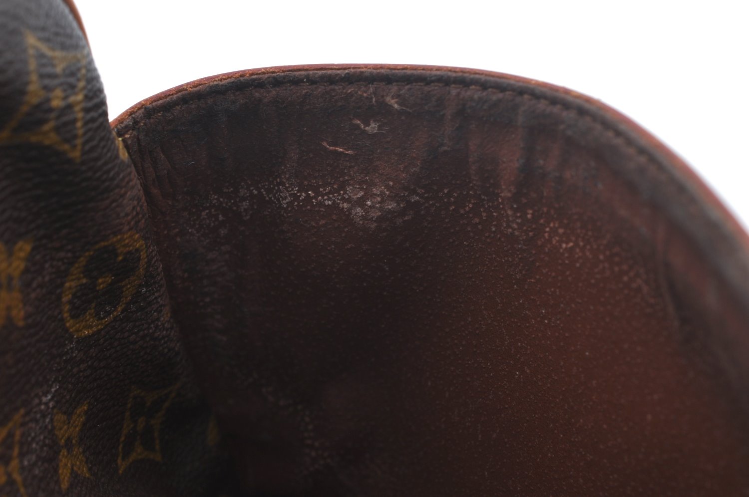 Authentic Louis Vuitton Monogram Compiegne 28 Clutch Hand Bag M51845 LV L0379