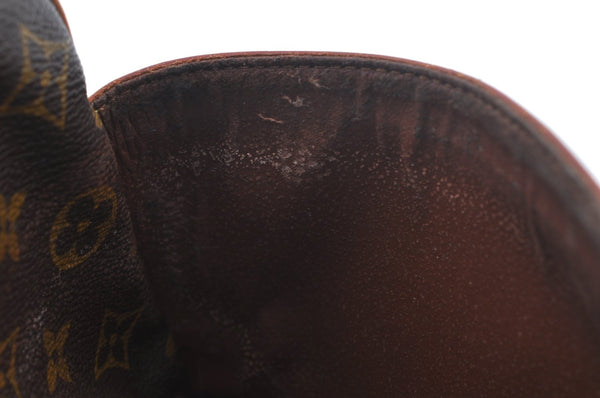 Authentic Louis Vuitton Monogram Compiegne 28 Clutch Hand Bag M51845 LV L0379