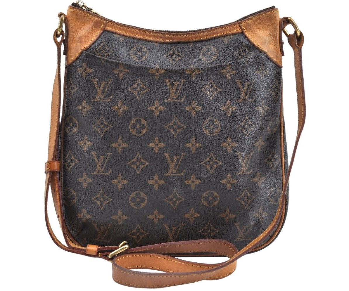 Authentic Louis Vuitton Monogram Odeon PM Shoulder Cross Bag M56390 LV L0381