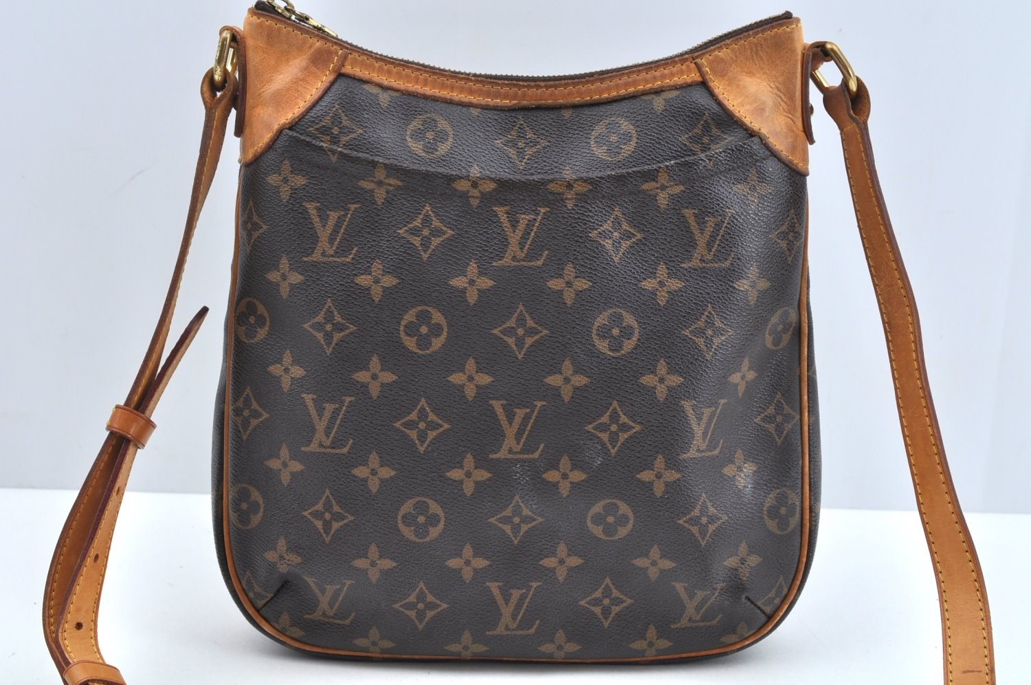 Authentic Louis Vuitton Monogram Odeon PM Shoulder Cross Bag M56390 LV L0381