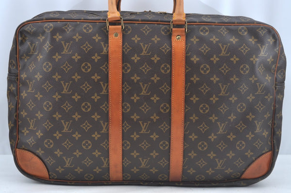 Authentic Louis Vuitton Monogram Sac Trois Poche 55 M41375 Travel Hand Bag L0382