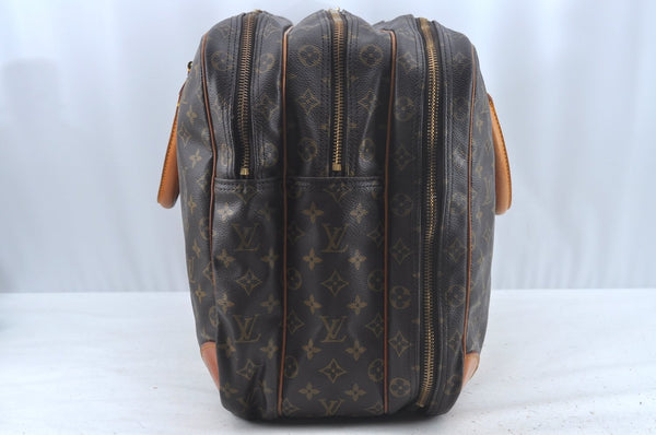 Authentic Louis Vuitton Monogram Sac Trois Poche 55 M41375 Travel Hand Bag L0382