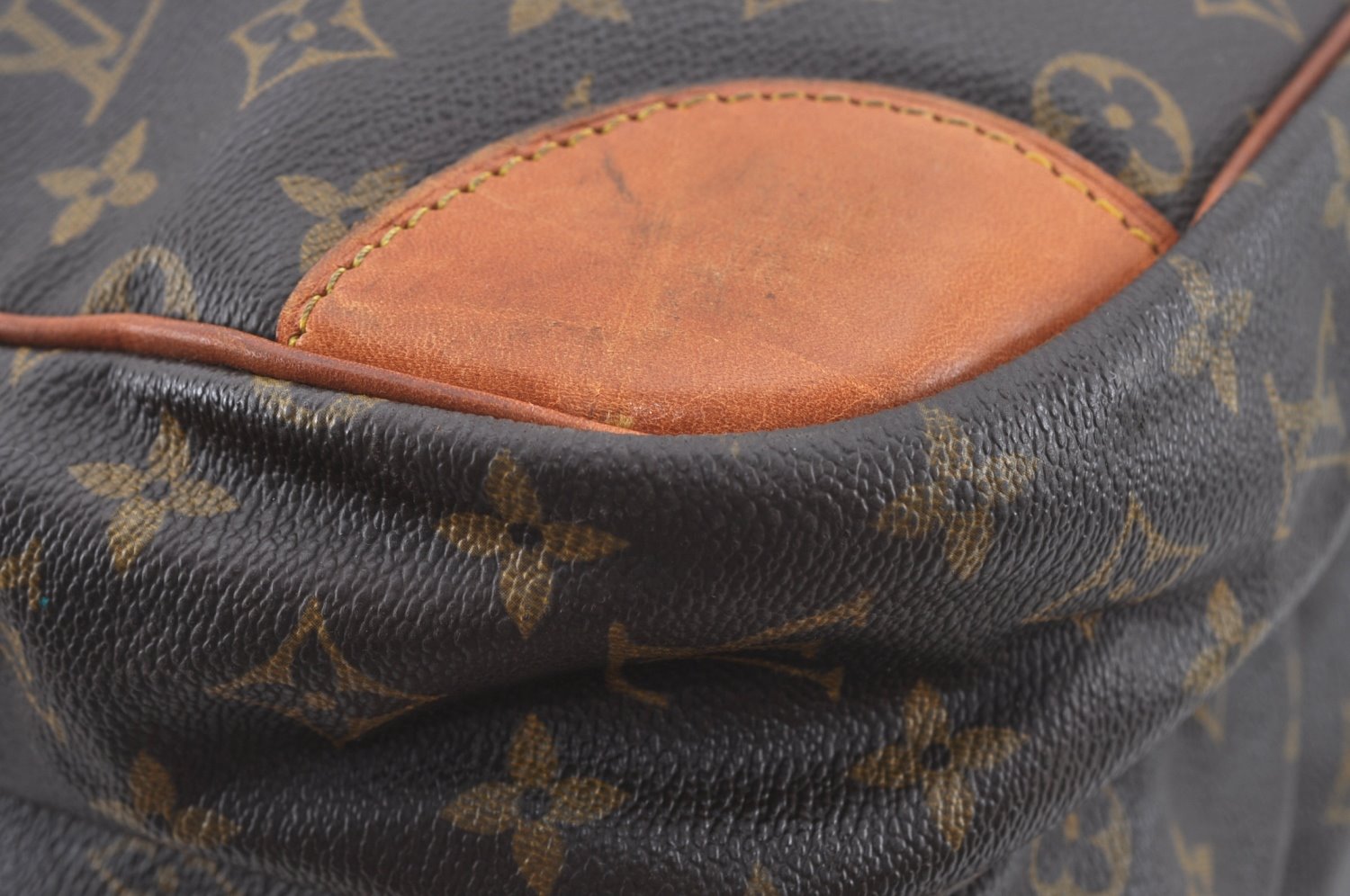 Authentic Louis Vuitton Monogram Sac Trois Poche 55 M41375 Travel Hand Bag L0382