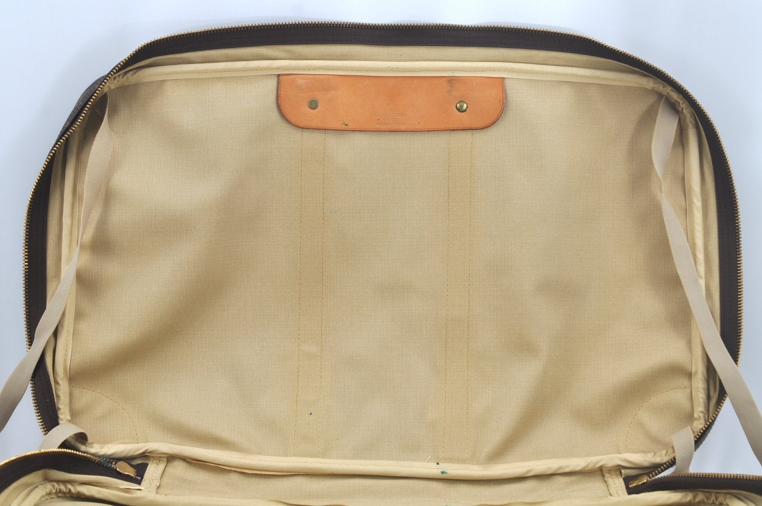 Authentic Louis Vuitton Monogram Sac Trois Poche 55 M41375 Travel Hand Bag L0382