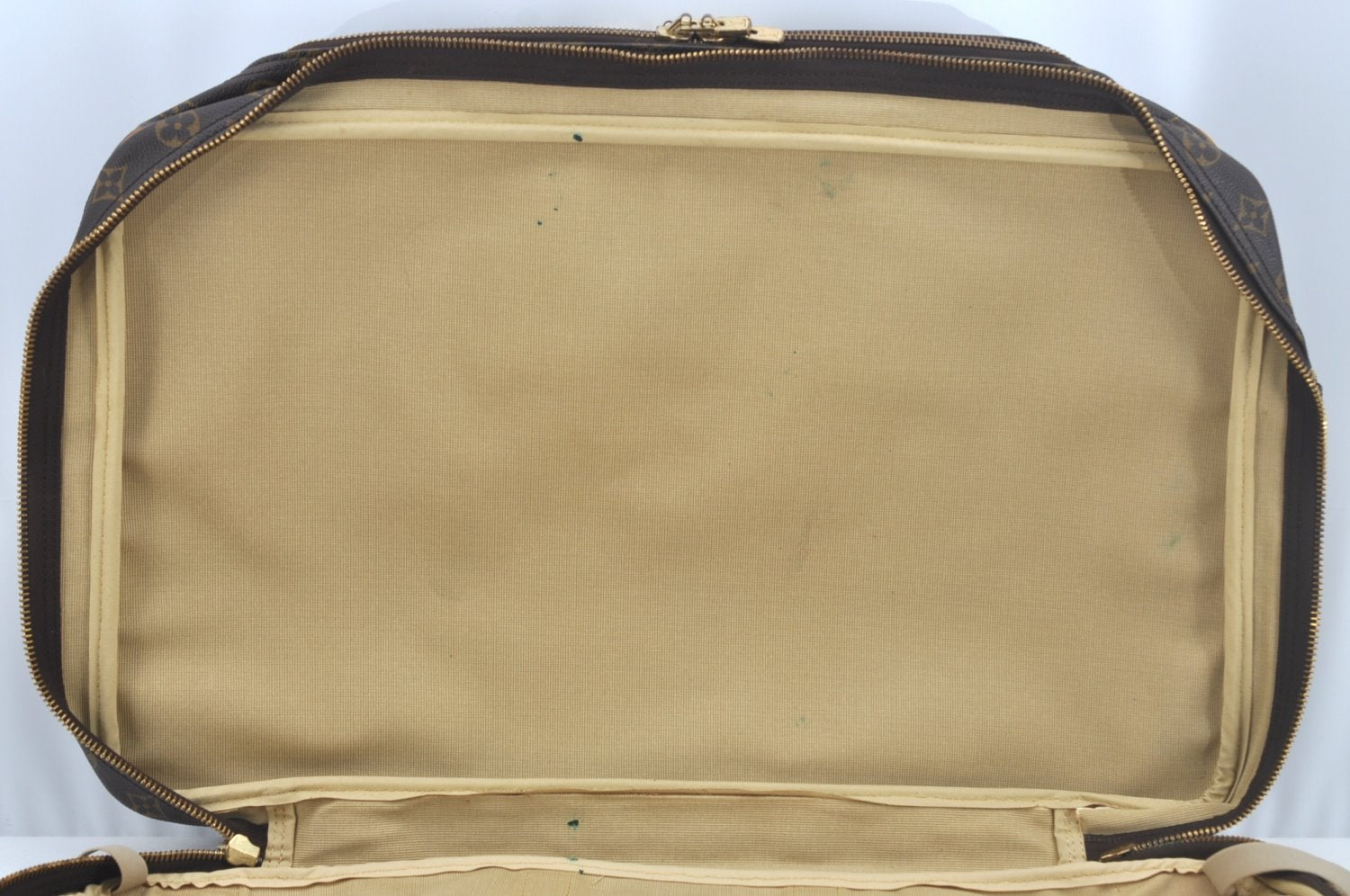 Authentic Louis Vuitton Monogram Sac Trois Poche 55 M41375 Travel Hand Bag L0382