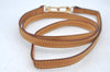 Authentic Louis Vuitton Leather Shoulder Strap Beige LV L0383